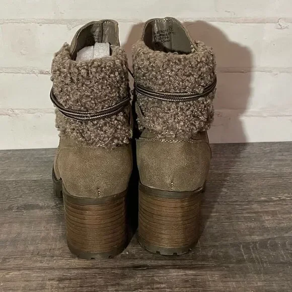 Taupe Olivia Boot by Very G - Picture 6 of 6